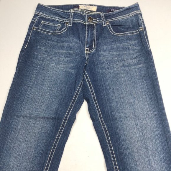 VINTAGE VGS DENIM ROLLUP CAPRIS 6/28x23 ⭐️ - Picture 5 of 14